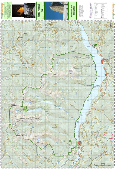 GoTrekkers Ltd Valhalla Provincial Park, British Columbia digital map