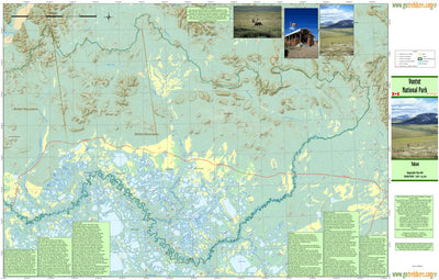 GoTrekkers Ltd Vuntut National Park of Canada digital map