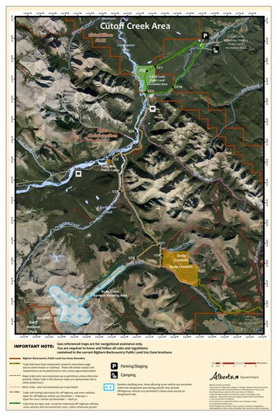 Bighorn Backcountry - Cutoff Creek Area Preview 1