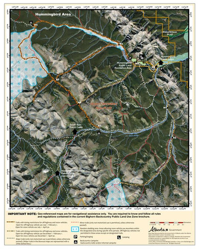 Bighorn Backcountry - Hummingbird Area Preview 1