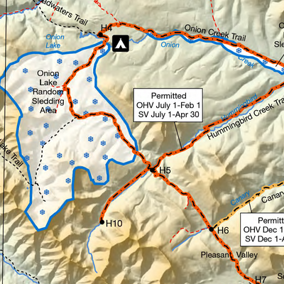Bighorn Backcountry - Public Land Use Zone Preview 2
