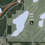 Government of Alberta Bighorn Backcountry - Shunda Goldeye Area 2023 digital map