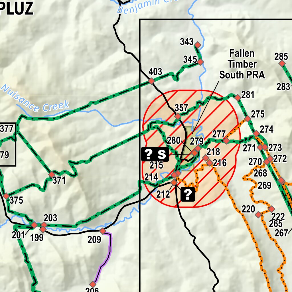 Ghost Public Land Use Zone Map by Government of Alberta | Avenza Maps