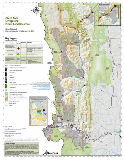 Livingstone Public Land Use Zone - Winter Preview 1