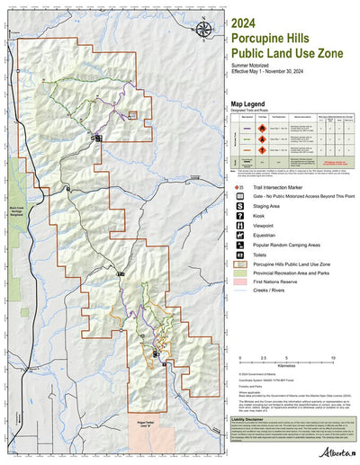 Porcupine Hills Public Land Use Zone - Summer Preview 1