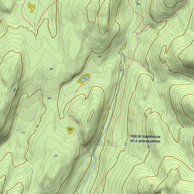 GPS Quebec inc. 021M06 LAC SAUTAURISKI (hidden) digital map
