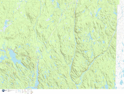 GPS Quebec inc. 022E11 LAC D'AILLEBOUST digital map