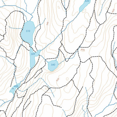 GPS Quebec inc. 022K01 LAC SAINT-PIERRE digital map