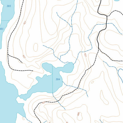 GPS Quebec inc. 022K02 LAC GAILLARD digital map