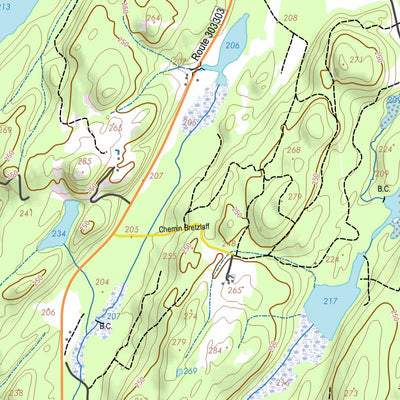 GPS Quebec inc. 031F16 KAZABAZUA digital map