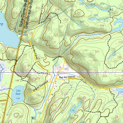 GPS Quebec inc. 031G10 HAWKESBURY digital map