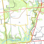 GPS Quebec inc. 031G11 THURSO digital map