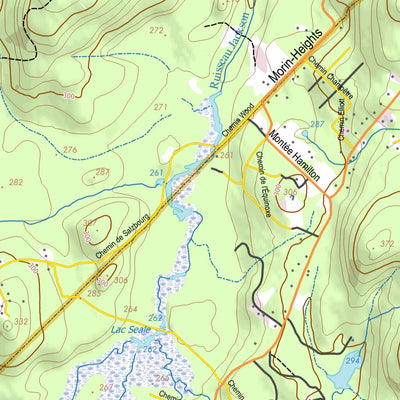 GPS Quebec inc. 031G16 SAINT-SAUVEUR-DES-MONTS digital map