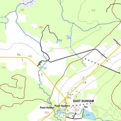 GPS Quebec inc. 031H02 COWANSVILLE digital map