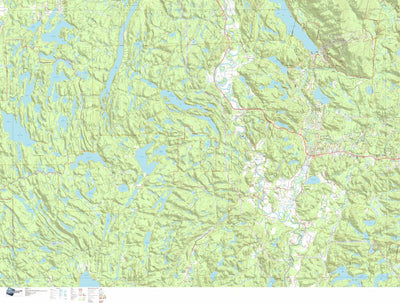 GPS Quebec inc. 031J02 SAINT-JOVITE digital map