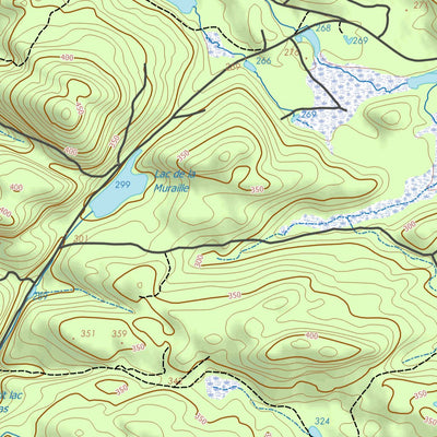 GPS Quebec inc. 031J03 DUHAMEL digital map