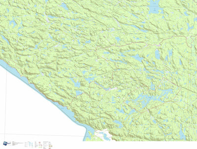 GPS Quebec inc. 031K03 CHALK RIVER digital map