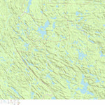 GPS Quebec inc. 031K10 LAC DOOLITTLE digital map