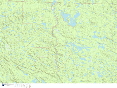 GPS Quebec inc. 031K14 LAC BRULE digital map