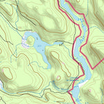 GPS Quebec inc. 031K14 LAC BRULE digital map