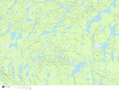 GPS Quebec inc. 031N05 LAC CAWASACHOUANE digital map