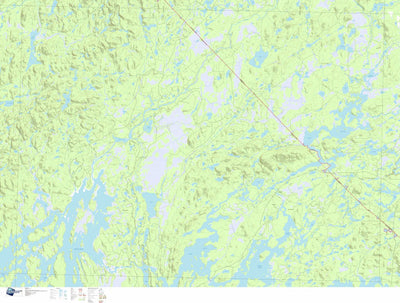 GPS Quebec inc. 031N10 LAC BOUCHETTE digital map