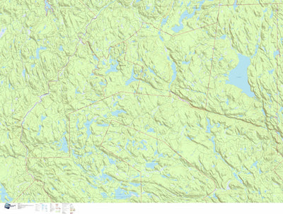 GPS Quebec inc. 031P06 LAC BOUCHER digital map