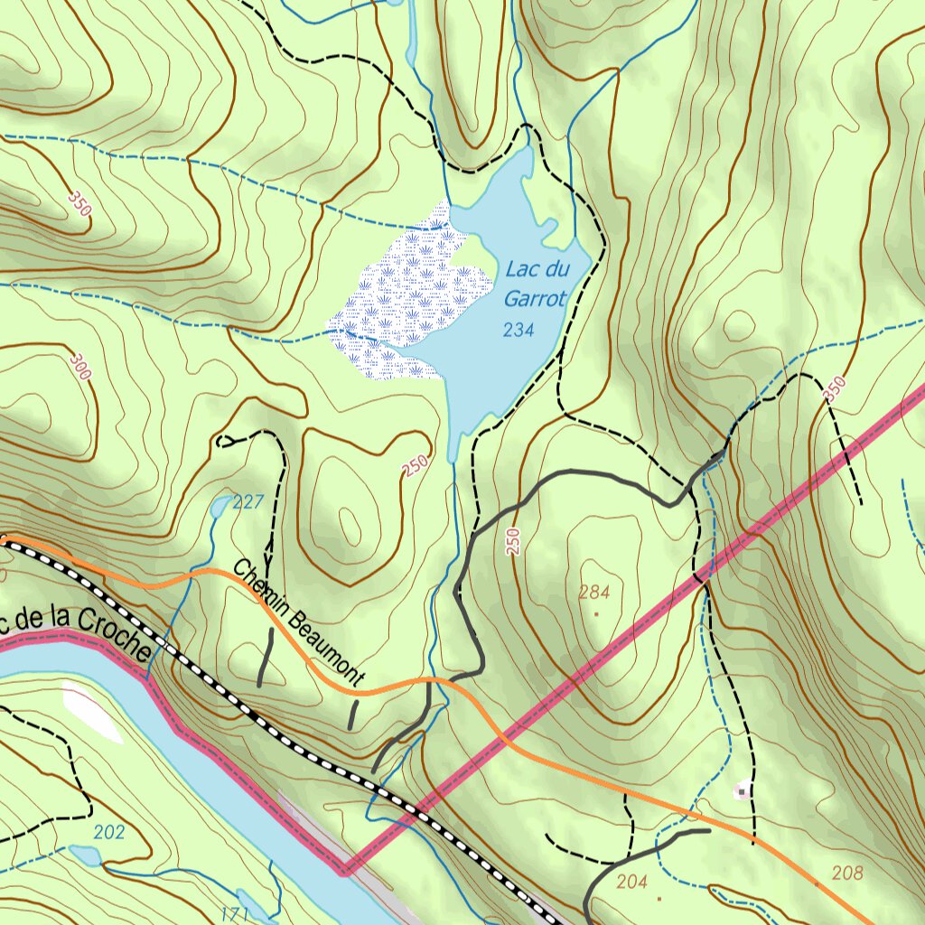 031P10 LA CROCHE Map by GPS Quebec inc. | Avenza Maps