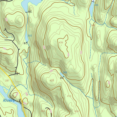 GPS Quebec inc. 031P14 WINDIGO digital map