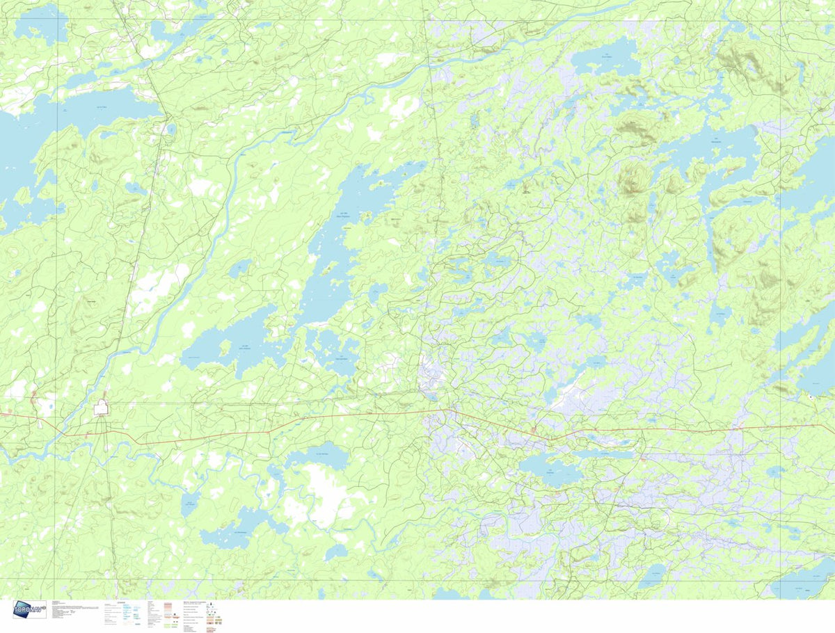 032G14 LAC DES ORIGNAUX Map by GPS Quebec inc. | Avenza Maps