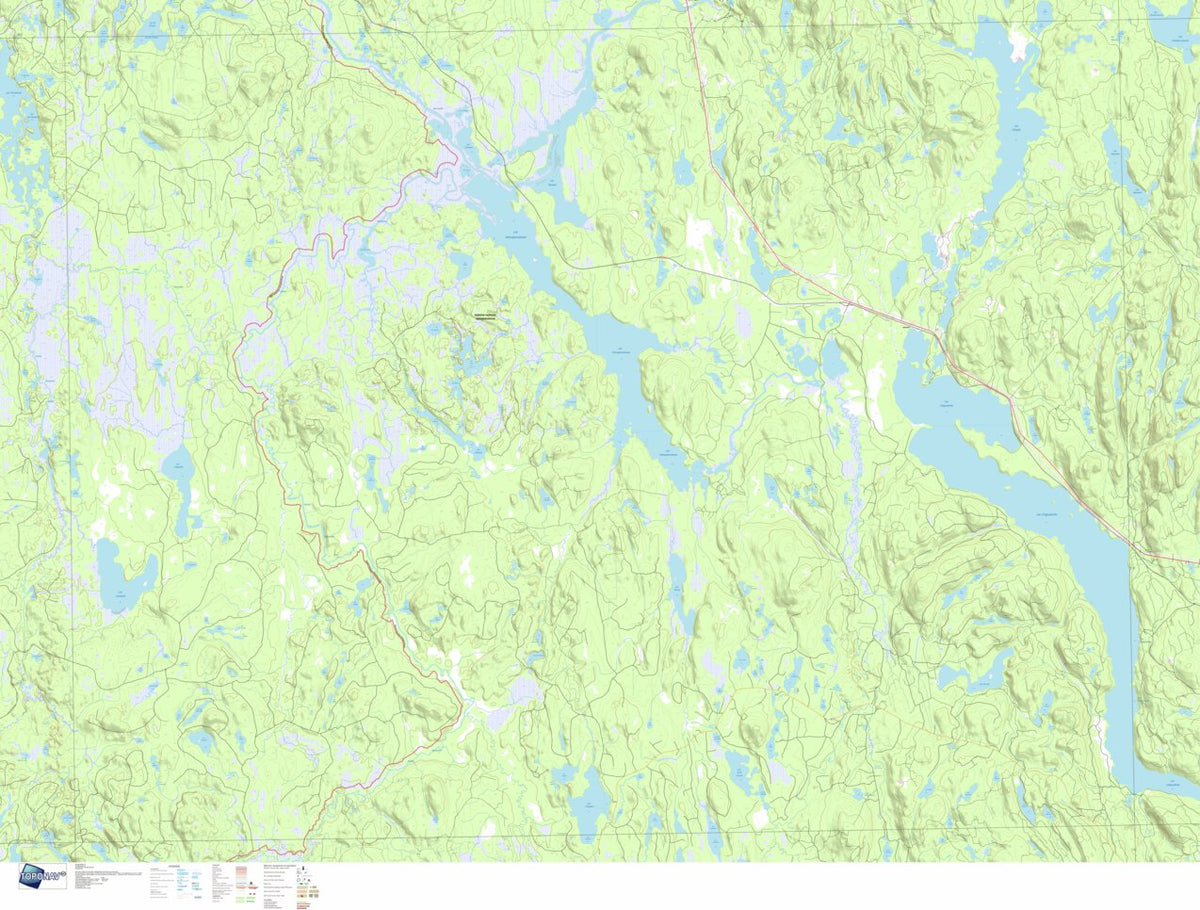 032H04 LAC CHIGOUBICHE Map by GPS Quebec inc. | Avenza Maps