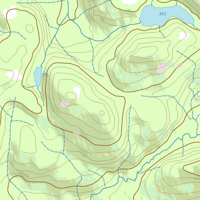 GPS Quebec inc. 032J04 LAC OMO digital map