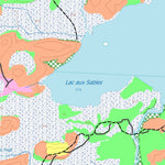 GPS Quebec inc. BELLETERRE digital map