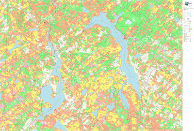 GPS Quebec inc. DISRAELI digital map