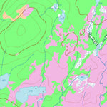 GPS Quebec inc. LAC BETHOULAT digital map