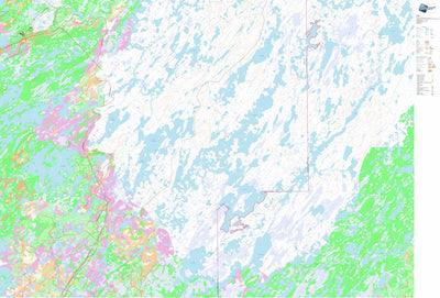 GPS Quebec inc. LAC BUEIL digital map