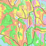 GPS Quebec inc. LAC CHAUSSON digital map