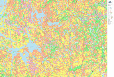 GPS Quebec inc. LAC DE L'ECORCE digital map