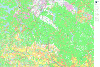 GPS Quebec inc. LAC ISIDORE digital map