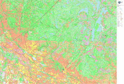 GPS Quebec inc. LAC JALOBERT digital map