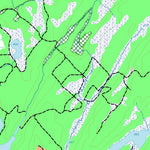 GPS Quebec inc. LAC KALLIO digital map