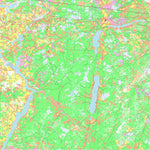 GPS Quebec inc. LAC KINOJEVIS digital map