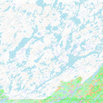 GPS Quebec inc. LAC MONTMORT digital map