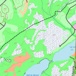 GPS Quebec inc. LAC MOURIER digital map