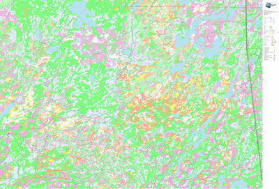 GPS Quebec inc. LAC OMO digital map