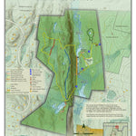 Granby Land Trust GLT Dismal Brook Wildlife Preserve Trails digital map