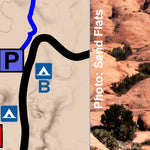 Grand County Utah, Sand Flats Recreation Area Sand Flats Recreation Area (Slickrock/Hell's) digital map
