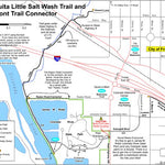 Grand Junction, Colorado Cycling Maps Fruita Little Salt Wash Trail and Riverfront Trail Connector digital map