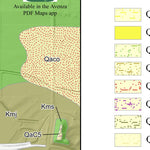 Grand Junction, Colorado Cycling Maps Geology of the Eastern Kokopelli Loops Trails digital map