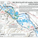 Grand Junction, Colorado Cycling Maps RFT Blue Heron and Audubon Sections digital map